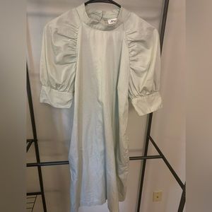 Target Prologue puff sleeve dress. Light blue